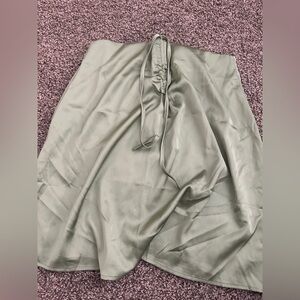 Elegant Green Women's Skirt